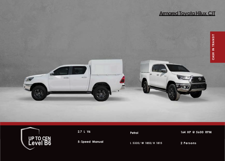 ZIRHLI PİCK-UP'LAR